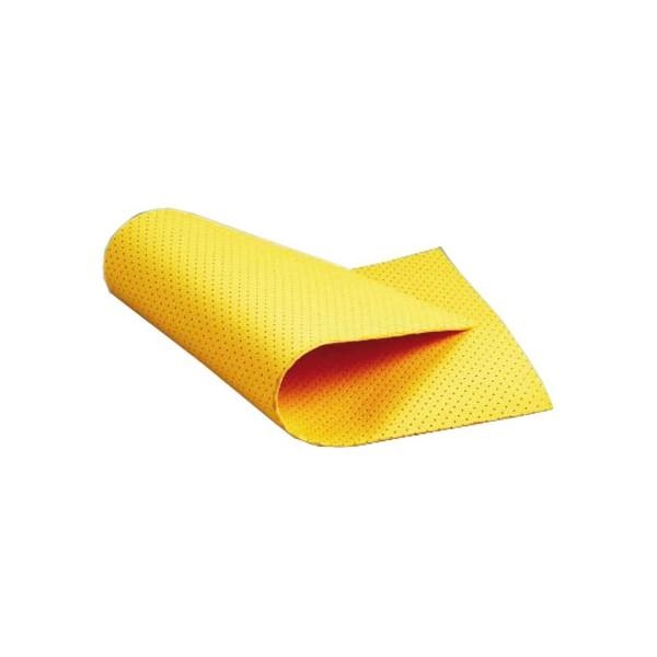 Peau synthétique Pro perforée jaune/50////