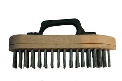 Brosse metal a poignée 5 rangs