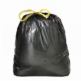 Vuilniszak Hercule trekkoord 60X90 zwart 60L 94824