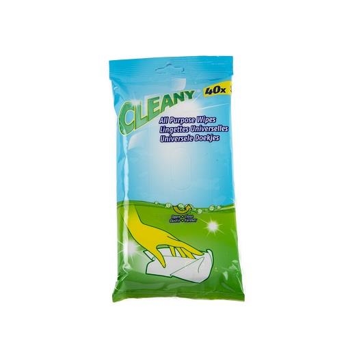 Lingettes multy usage imprégnées 20X17 (40 lavettes X 24 paquets)