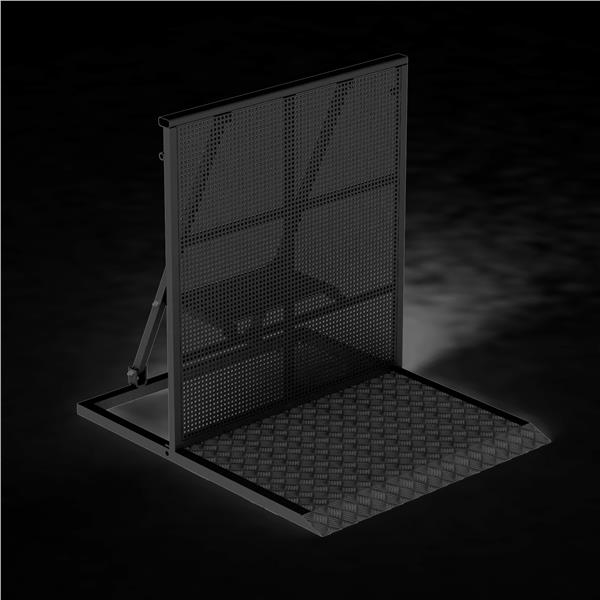 Barrière crash de sécurité en inox pour concert