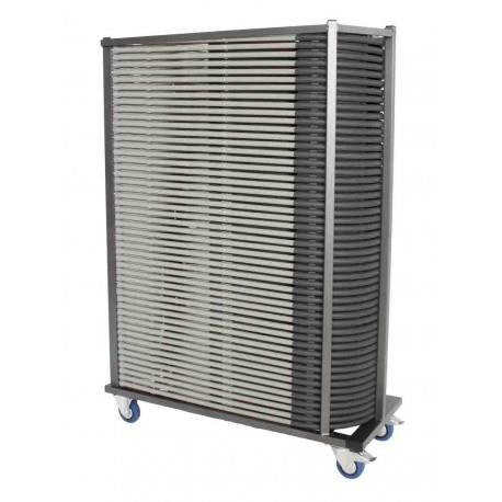 Chariot pour 50 chaises Samsonite