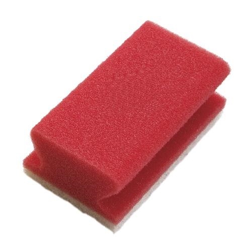 Spons sanitair rood krasvrij 1ST (x30) 94661
