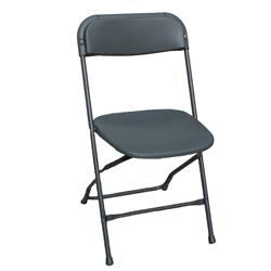 Chaise samsonite pliable grise