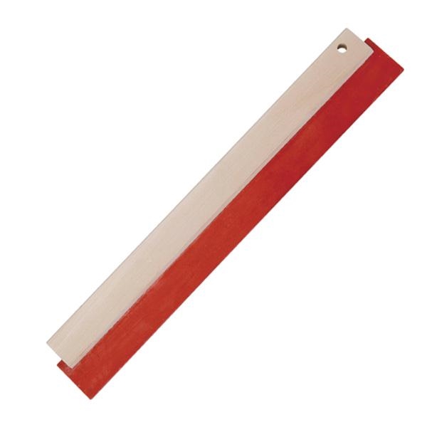 Vloertrekker met steel rood