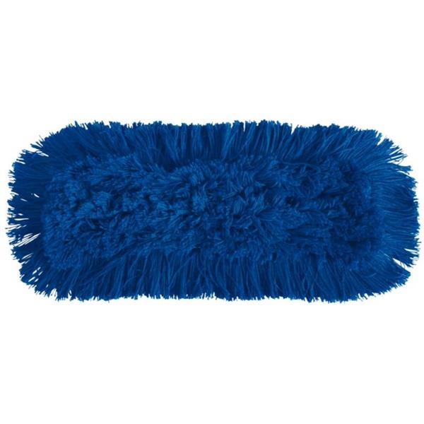Housse mop 60 cm bleue à frange