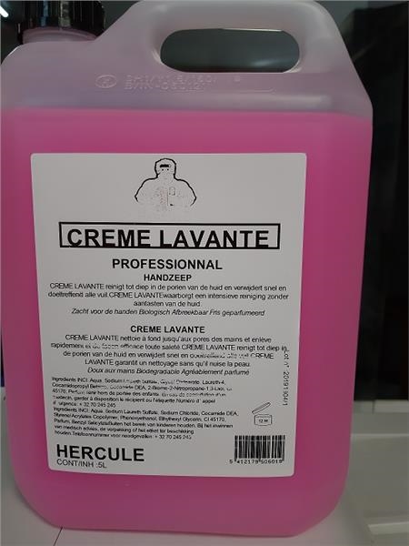 Savon main liquide crème lavande/5L////