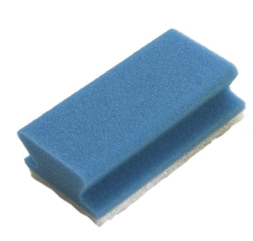 Eponge sanitaire non abrasive bleue/10 - ATTENTION COND A CHANGER PAR 30 SI CHOIX COND 1 PIECE////