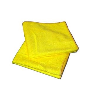 Chamoisette coton jaune de Luxe 40X40/10////