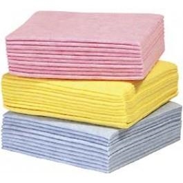 Lavette viscose 140 gr/m2 38x40 bleu