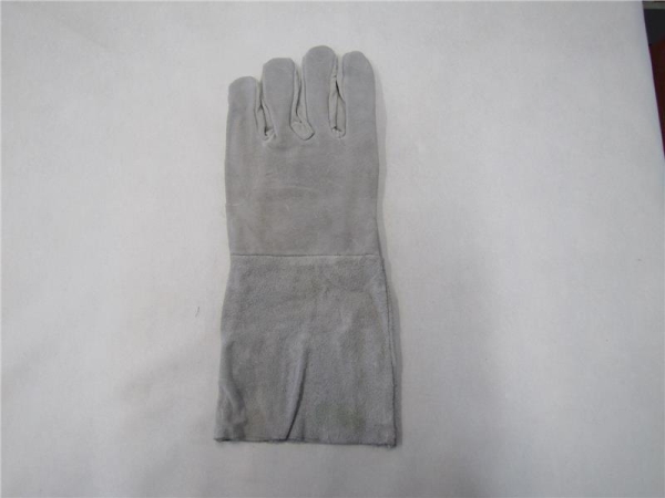 Gant barbecue - soudure GRIS longue manche