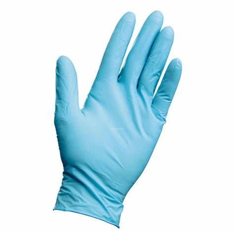 GANT M NITRILE BLEU 100 PIECES/BOITE