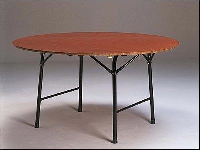 Table ronde 150 cm traiteur/8 personnes
