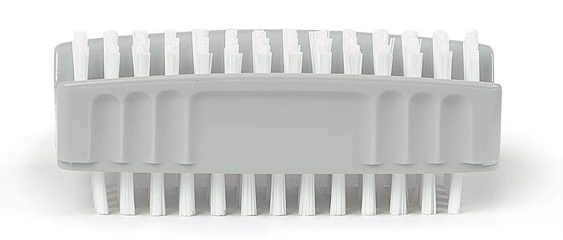 Nagelborstel PVC-plast. dubbel